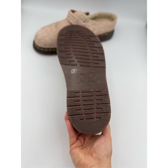 NWOT Dr. Martens Isham Vintage Suede Slingback Mule Mens 12